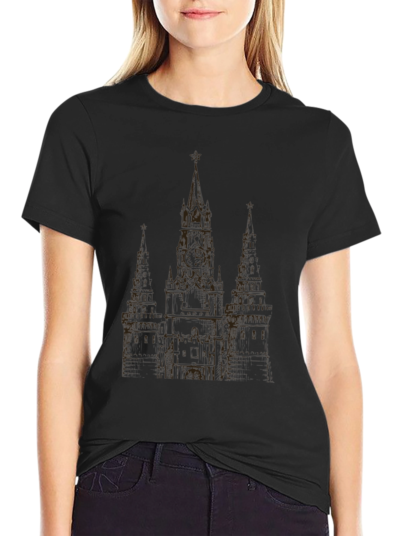Kremlin Sketch Graphic T-Shirt