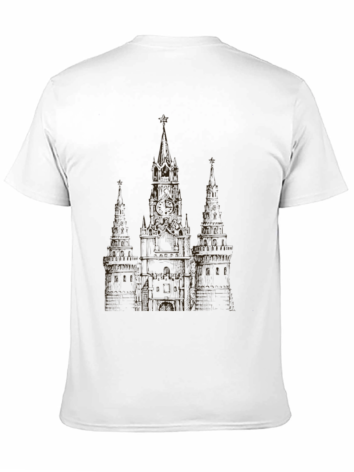 Kremlin Sketch Graphic T-Shirt