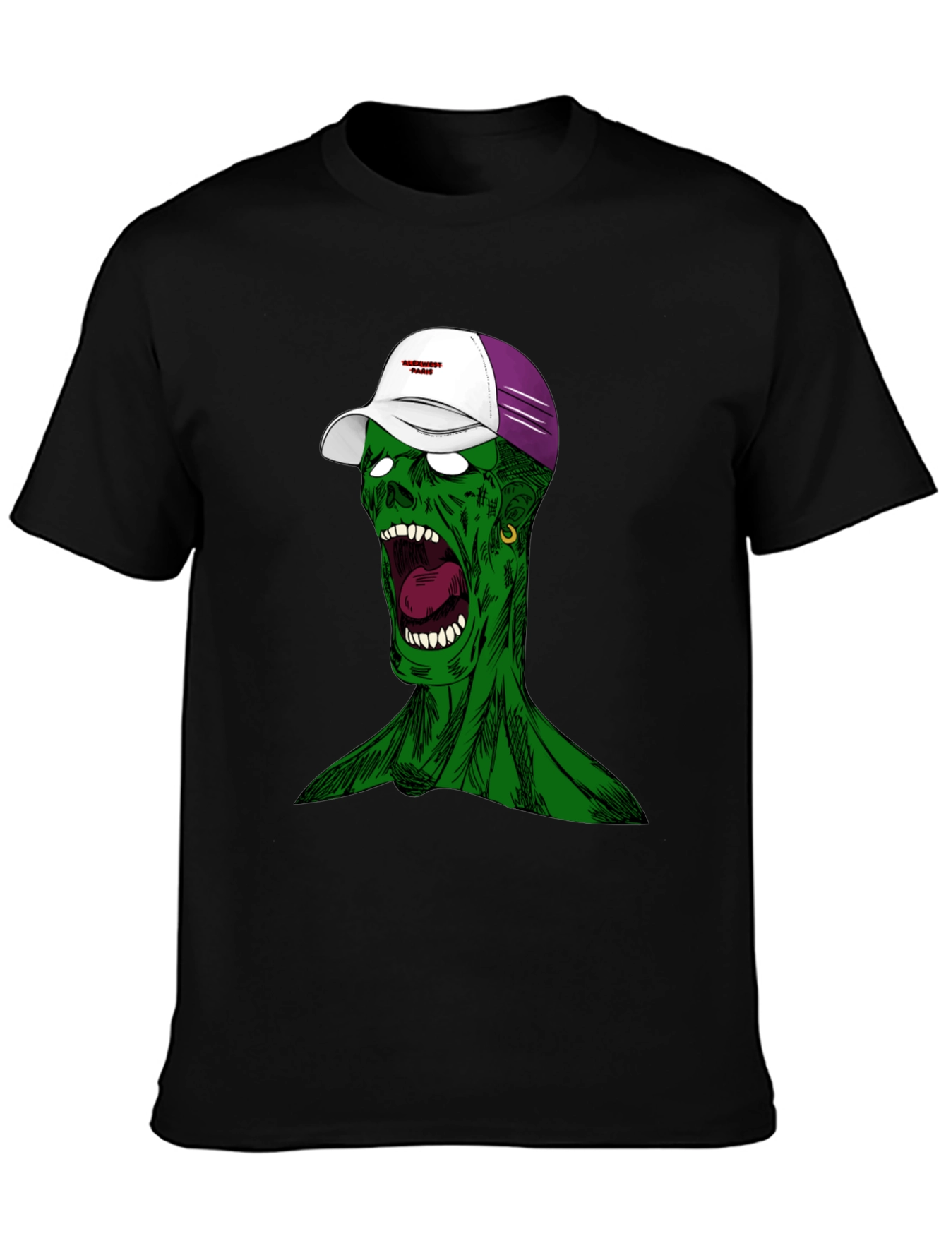 Zombie Graphic Tee - Unique Streetwear