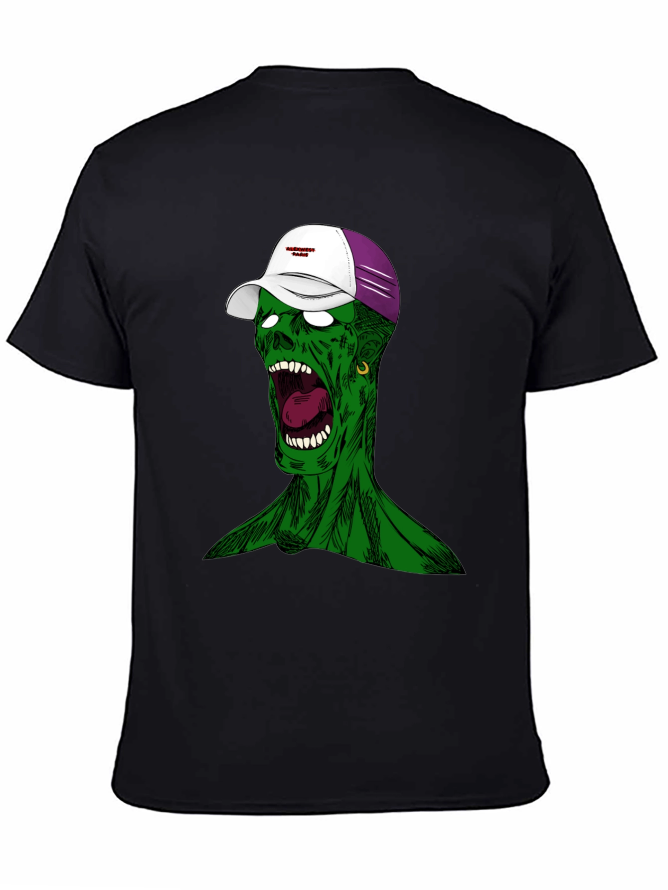 Zombie Graphic Tee - Unique Streetwear