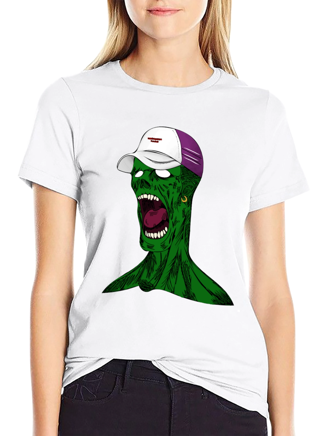 Zombie Graphic Tee - Unique Streetwear