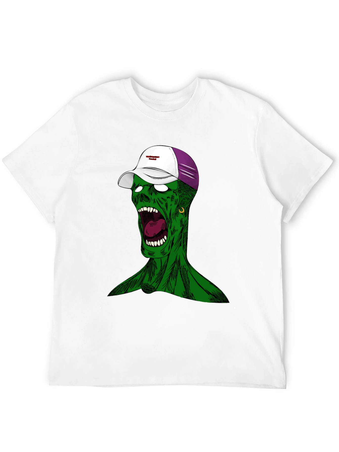 Zombie Graphic Tee - Unique Streetwear