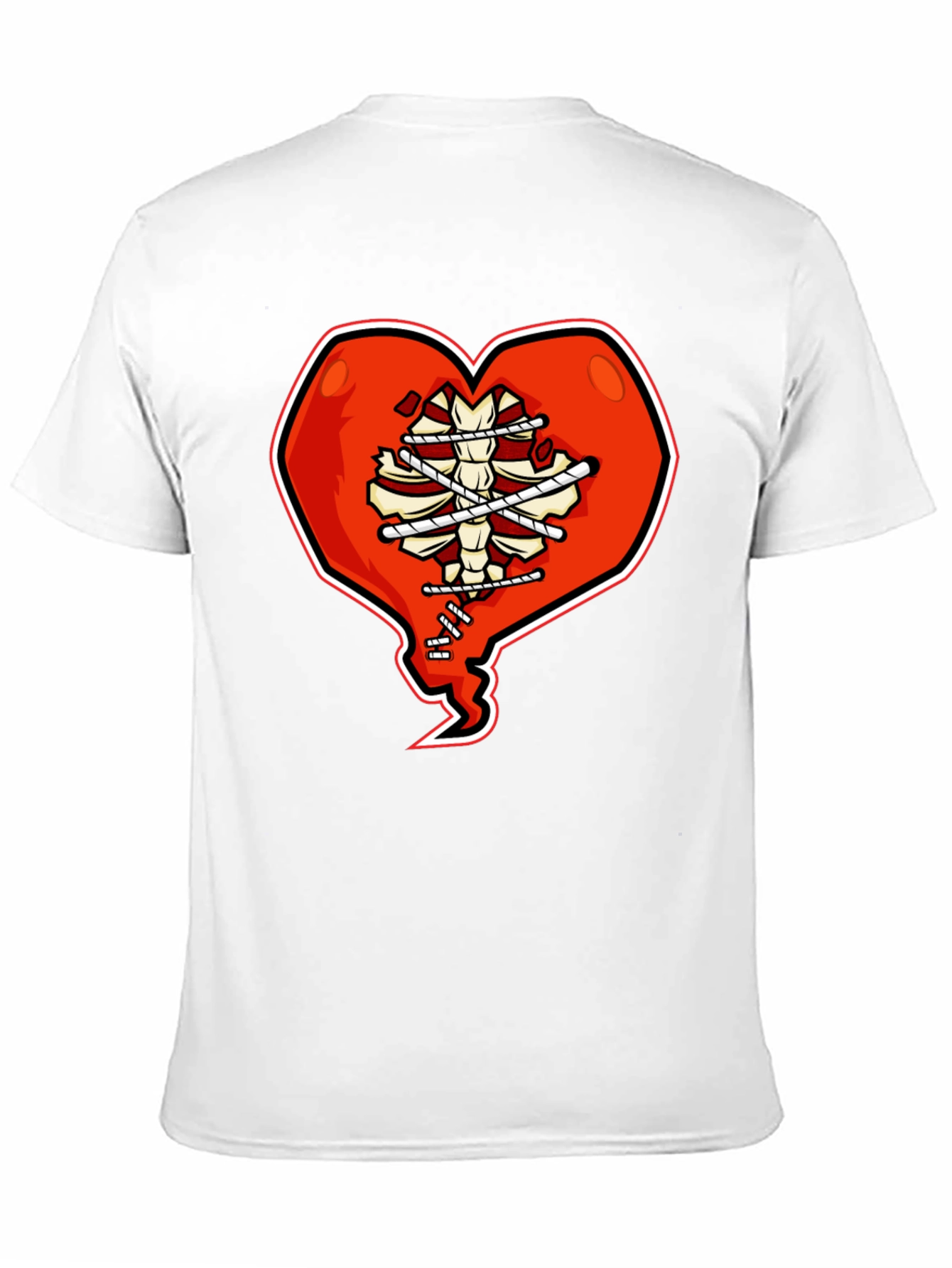 Broken Heart Rib Cage T-Shirt
