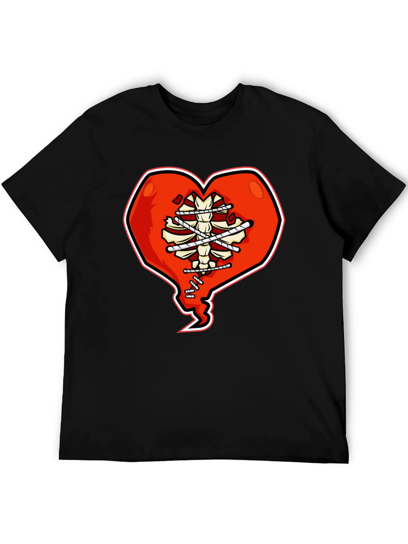 Broken Heart Rib Cage T-Shirt