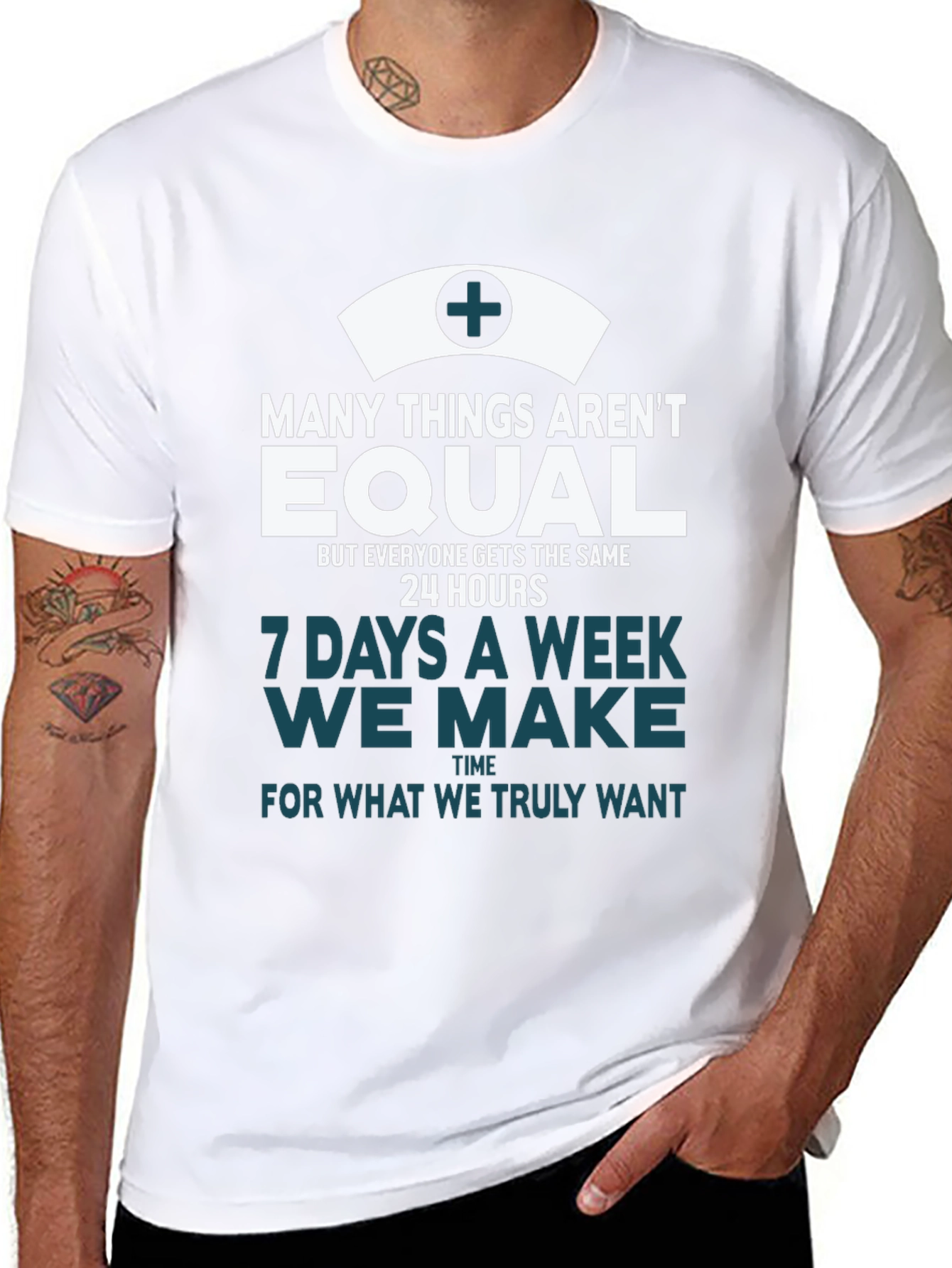 Nurse T-Shirt: Equal Time Truly Want