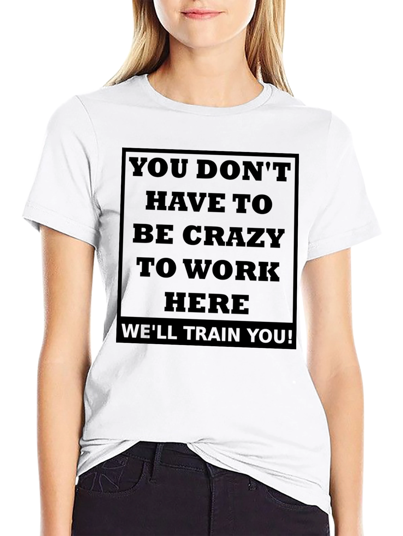 Funny Work Humor Black T-Shirt