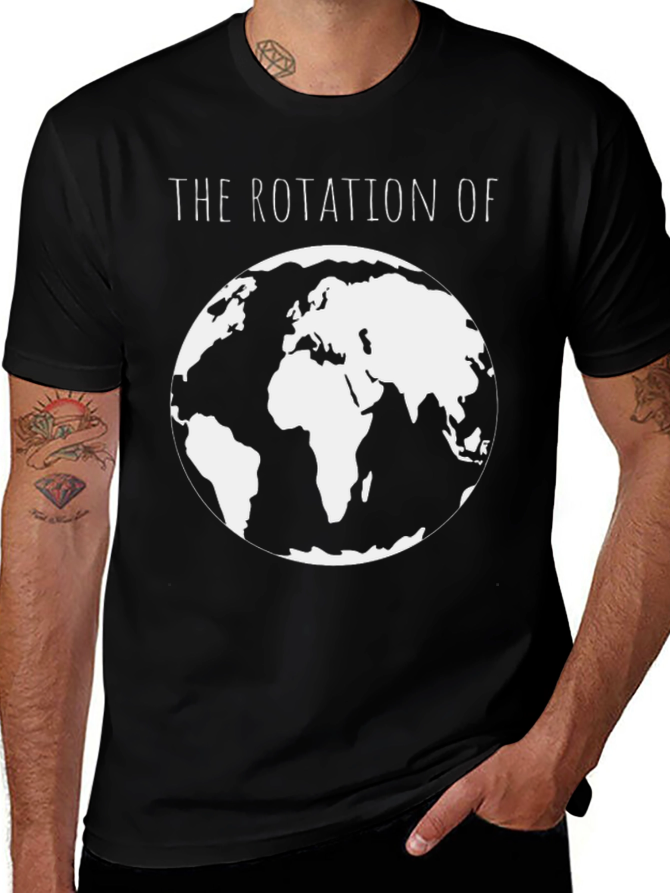 The Rotation of the Earth Graphic T-Shirt