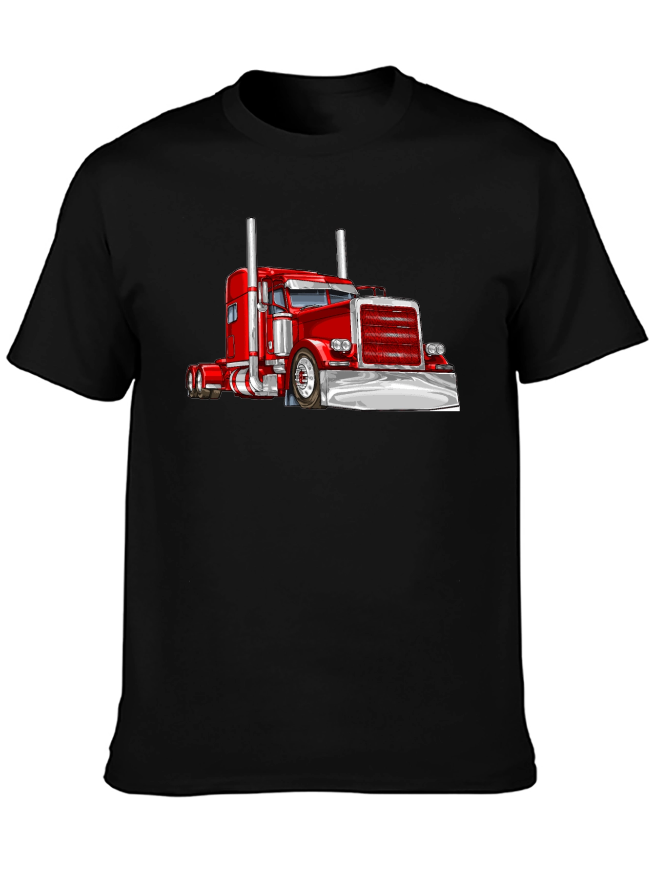 Truck Graphic Black T-Shirt