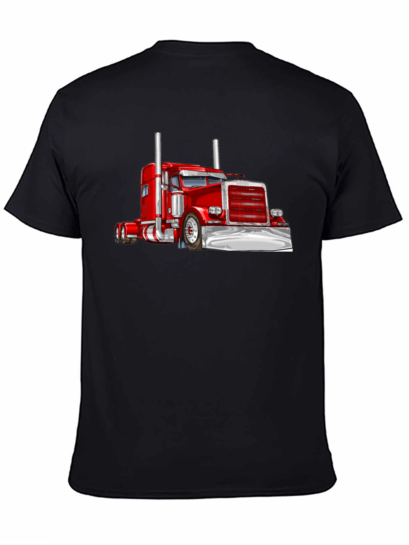 Truck Graphic Black T-Shirt