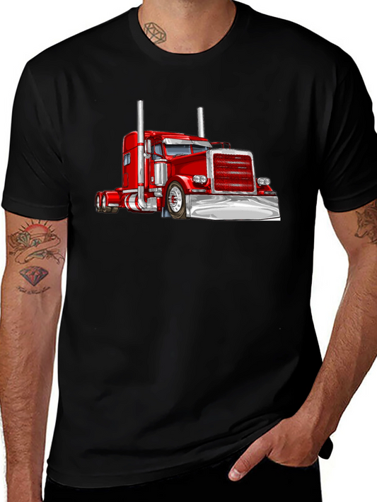 Truck Graphic Black T-Shirt