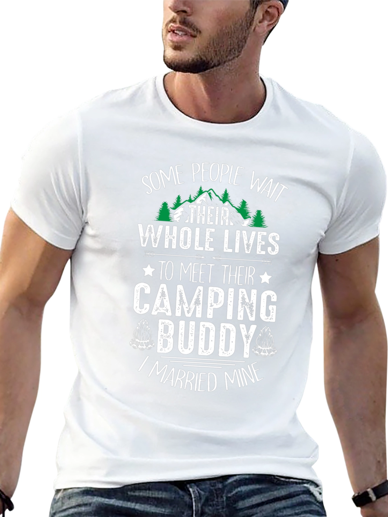Camping Buddy T-Shirt - I Married Mine!