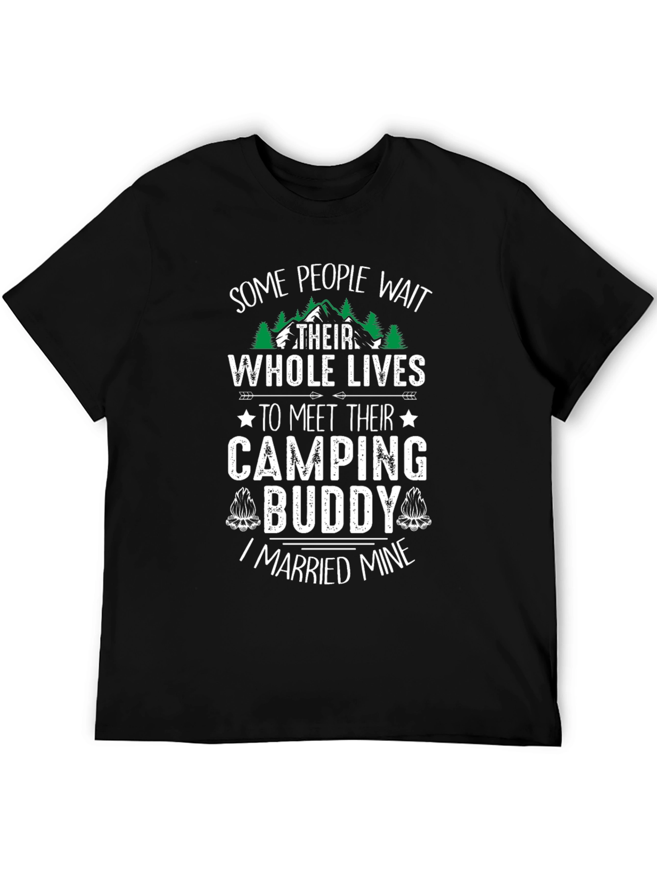 Camping Buddy T-Shirt - I Married Mine!