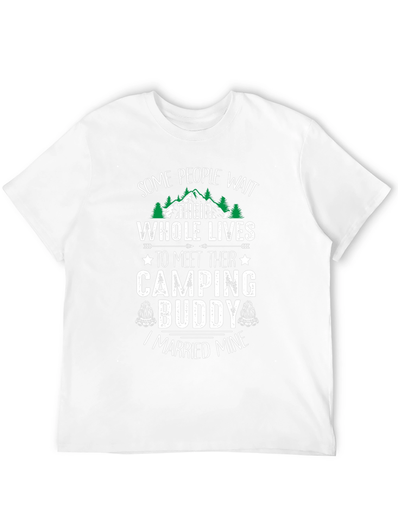 Camping Buddy T-Shirt - I Married Mine!