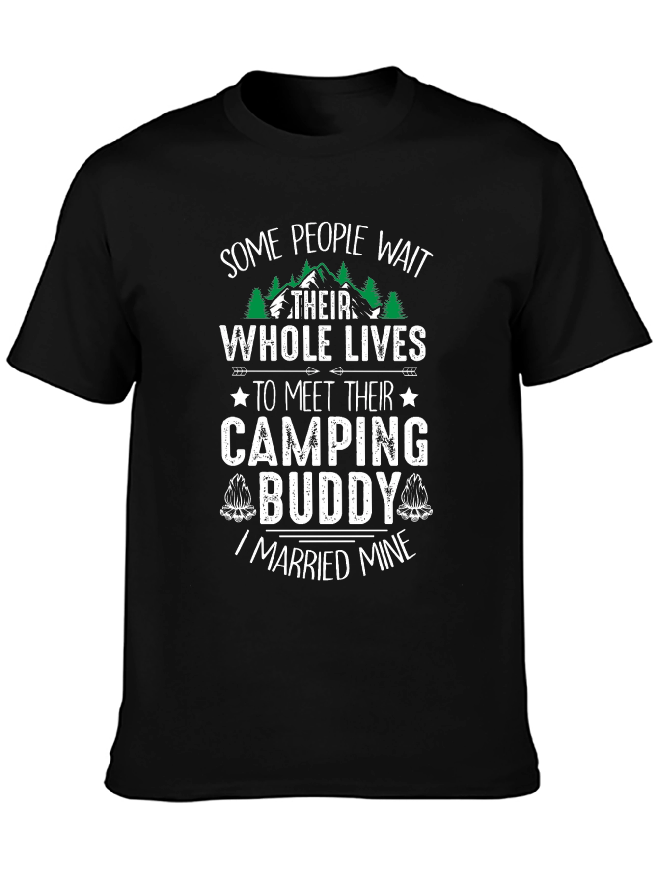 Camping Buddy T-Shirt - I Married Mine!