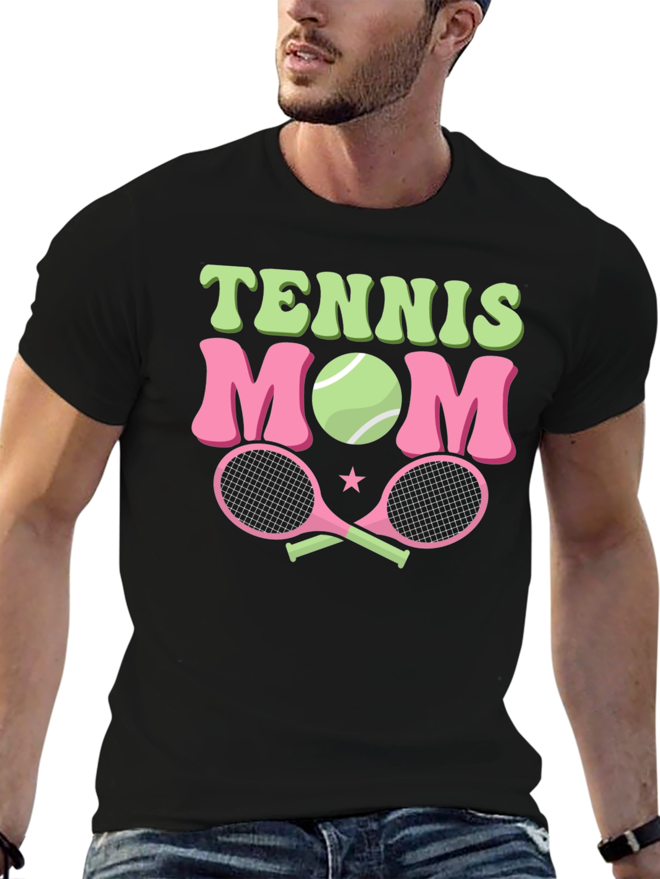 Tennis Mom Graphic T-Shirt