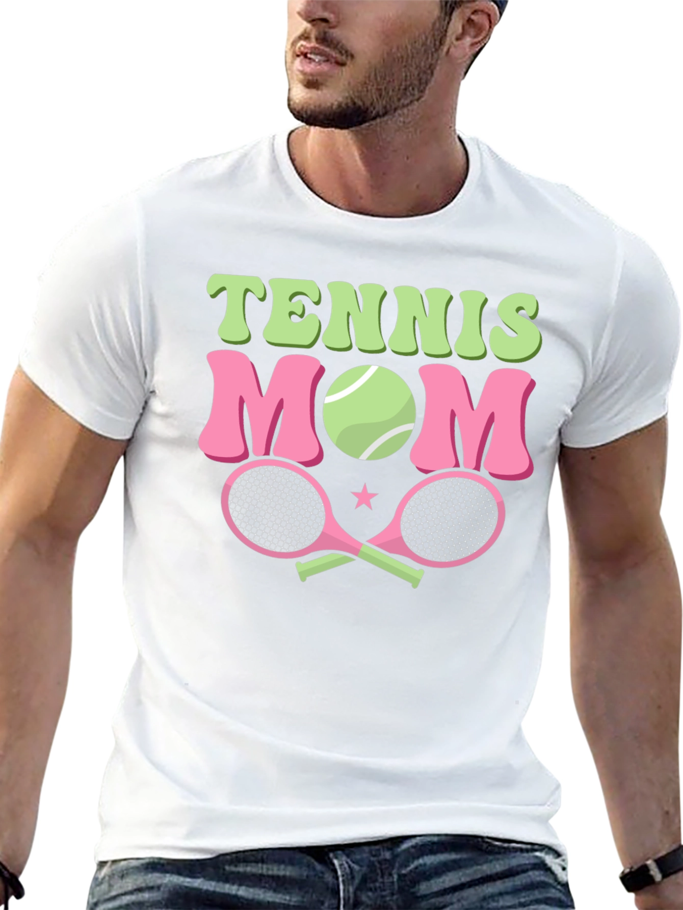 Tennis Mom Graphic T-Shirt