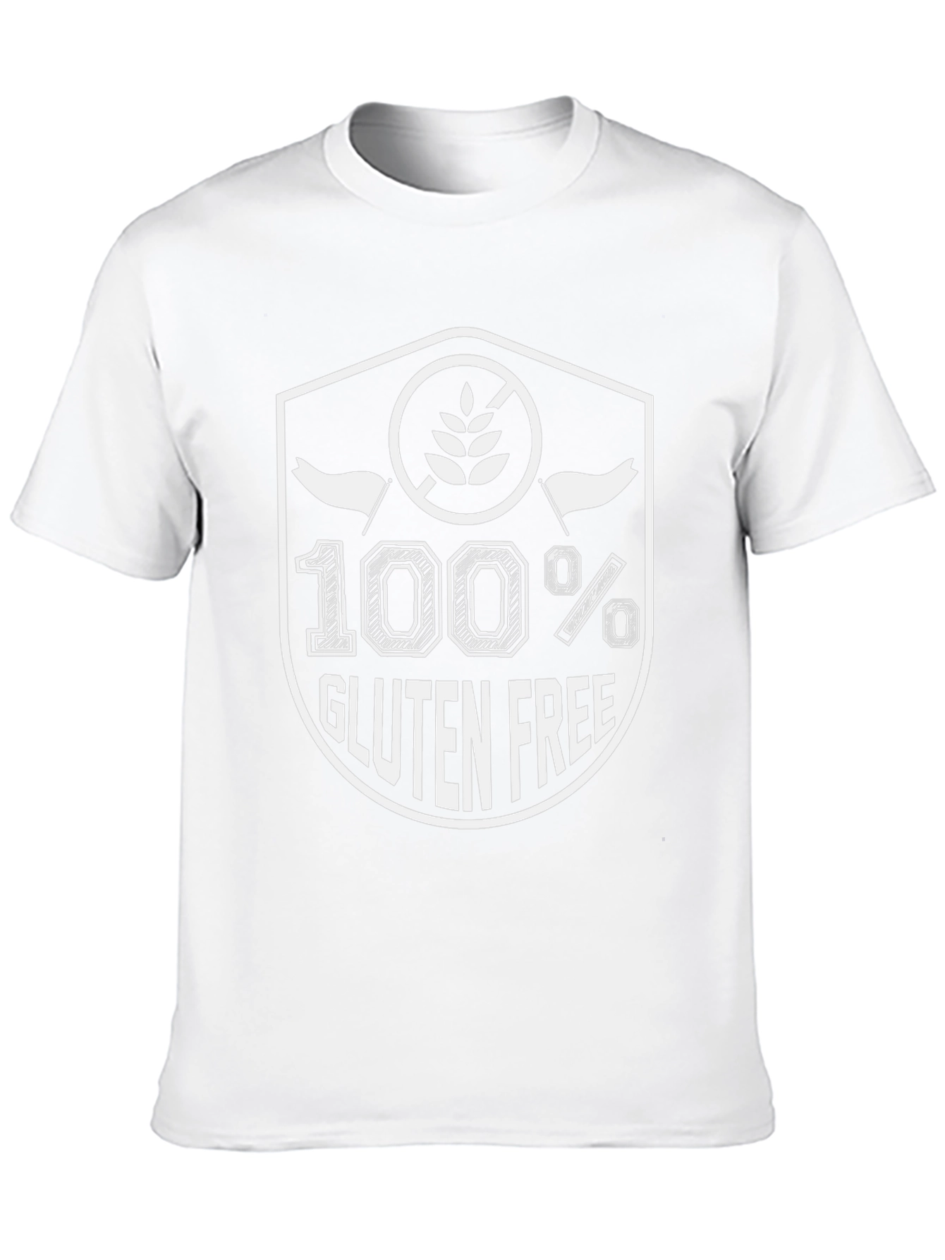 100% Gluten Free Graphic Tee - Allergy Friendly