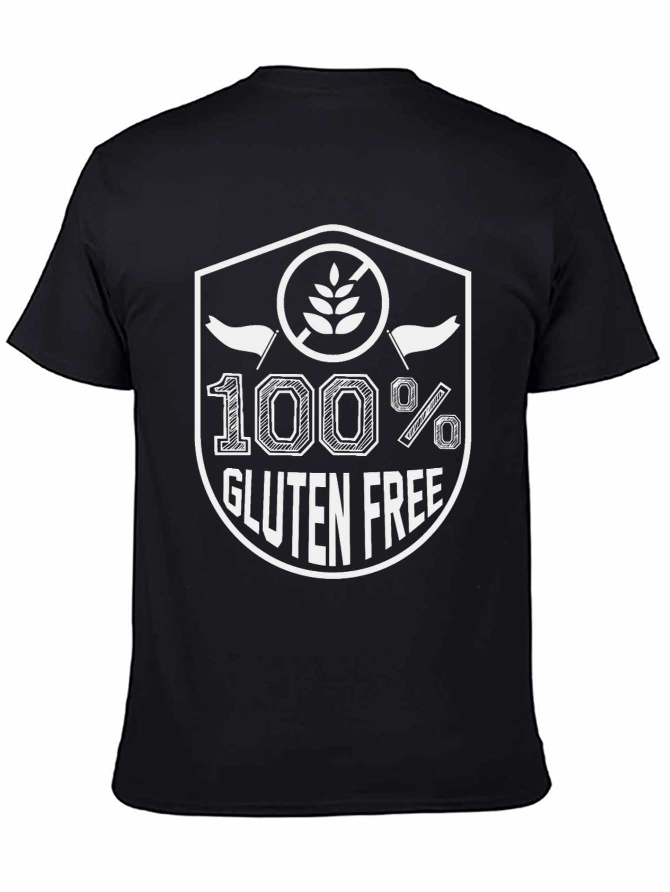 100% Gluten Free Graphic Tee - Allergy Friendly