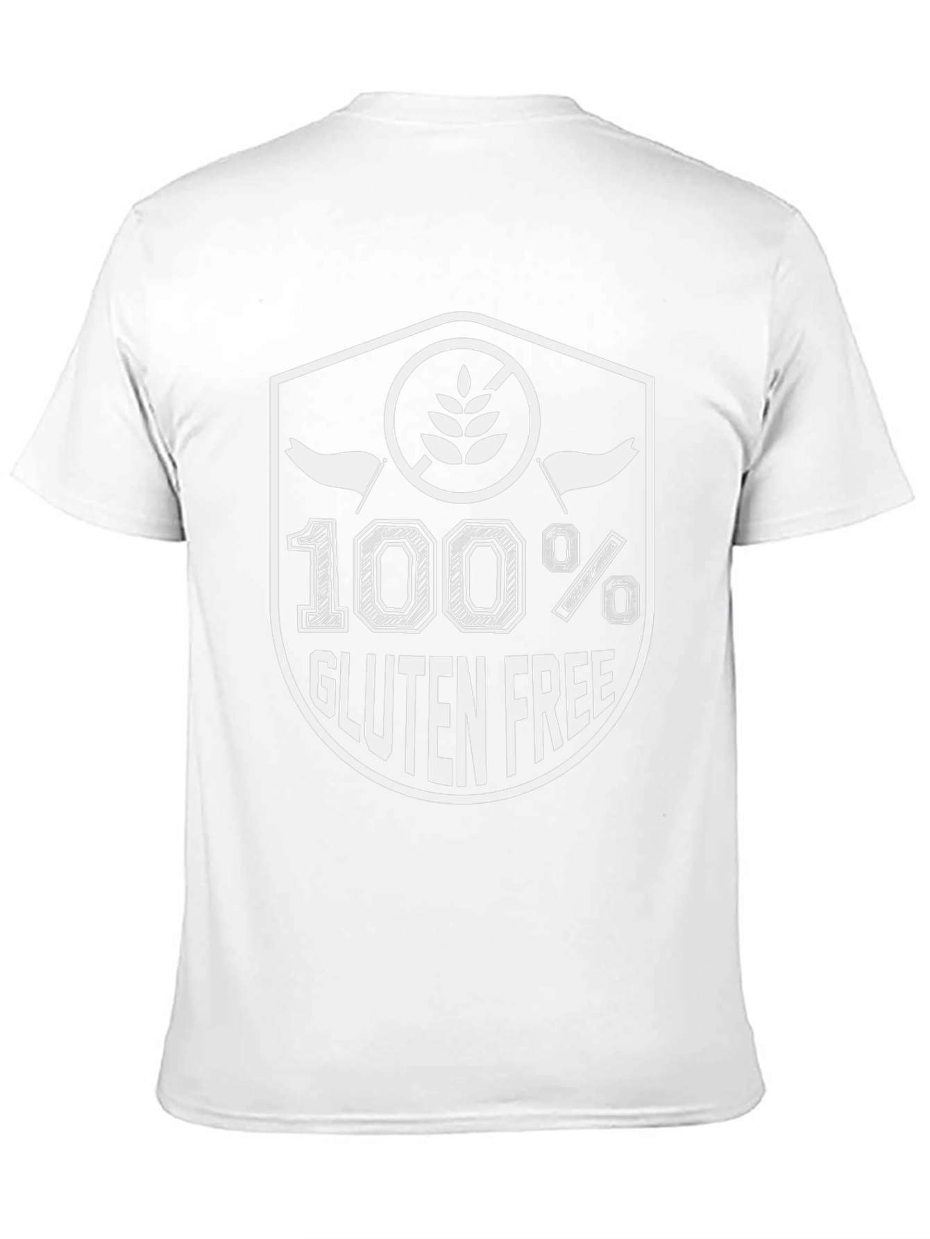 100% Gluten Free Graphic Tee - Allergy Friendly