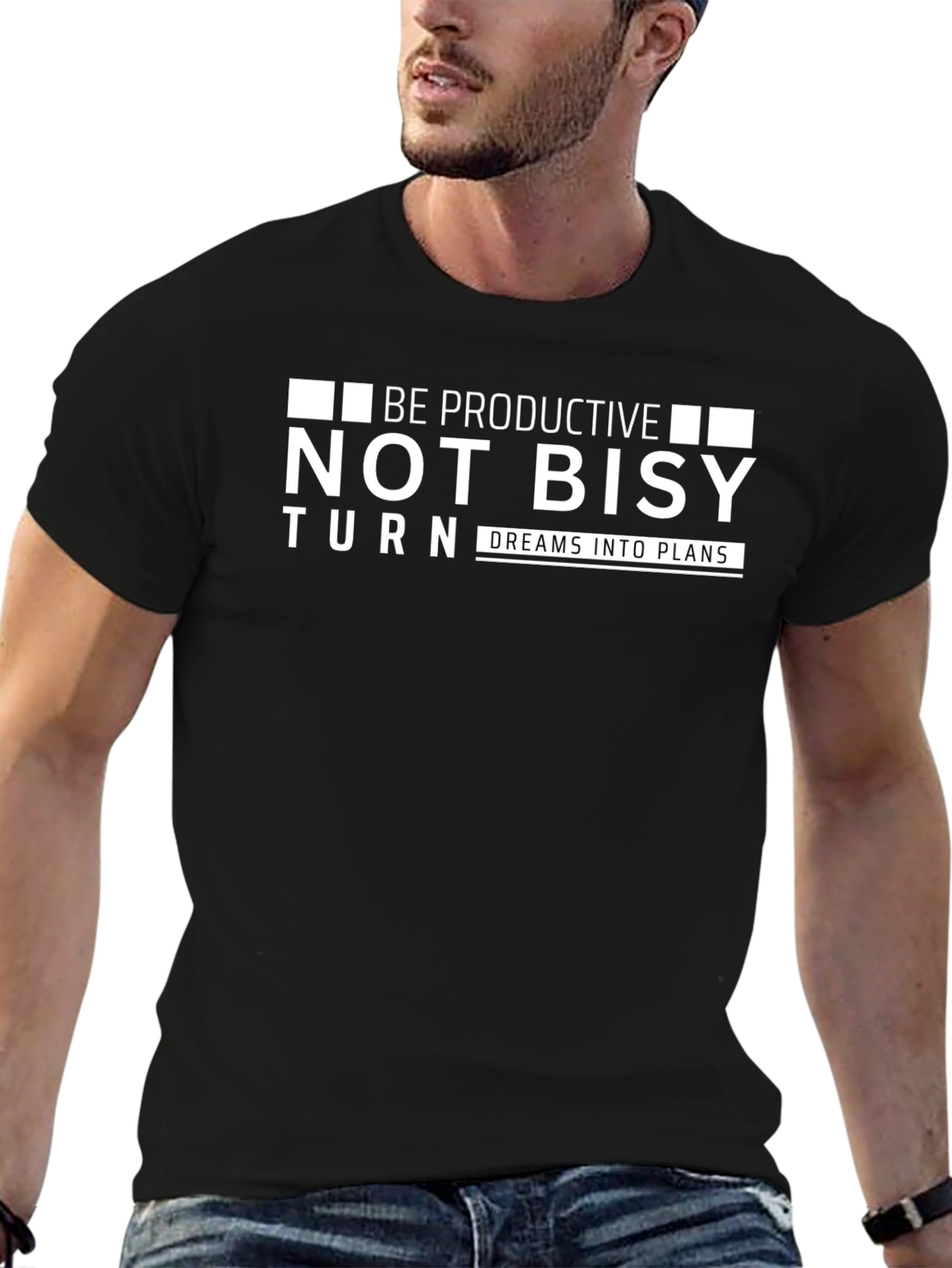 Be Productive Graphic T-Shirt