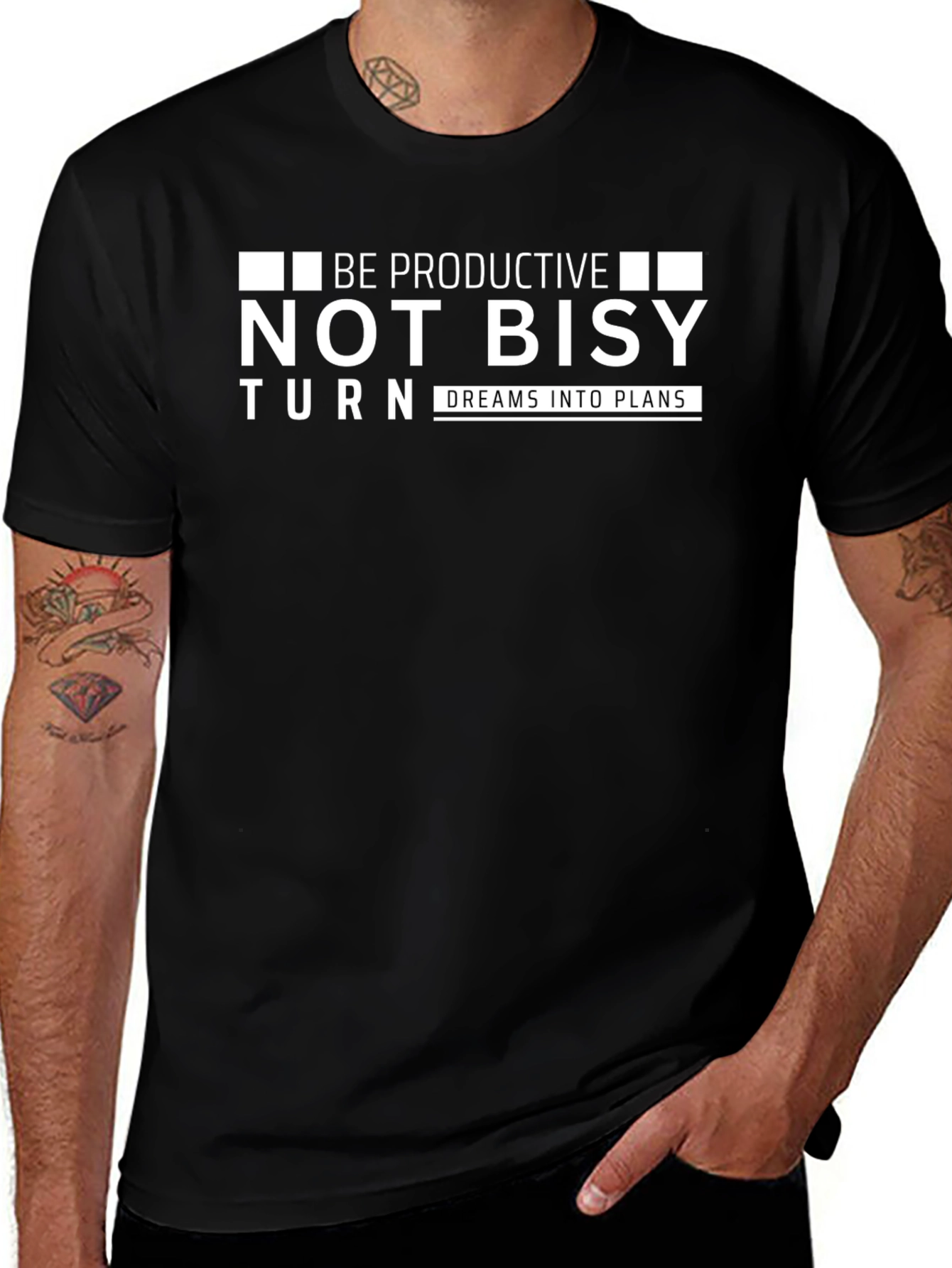 Be Productive Graphic T-Shirt