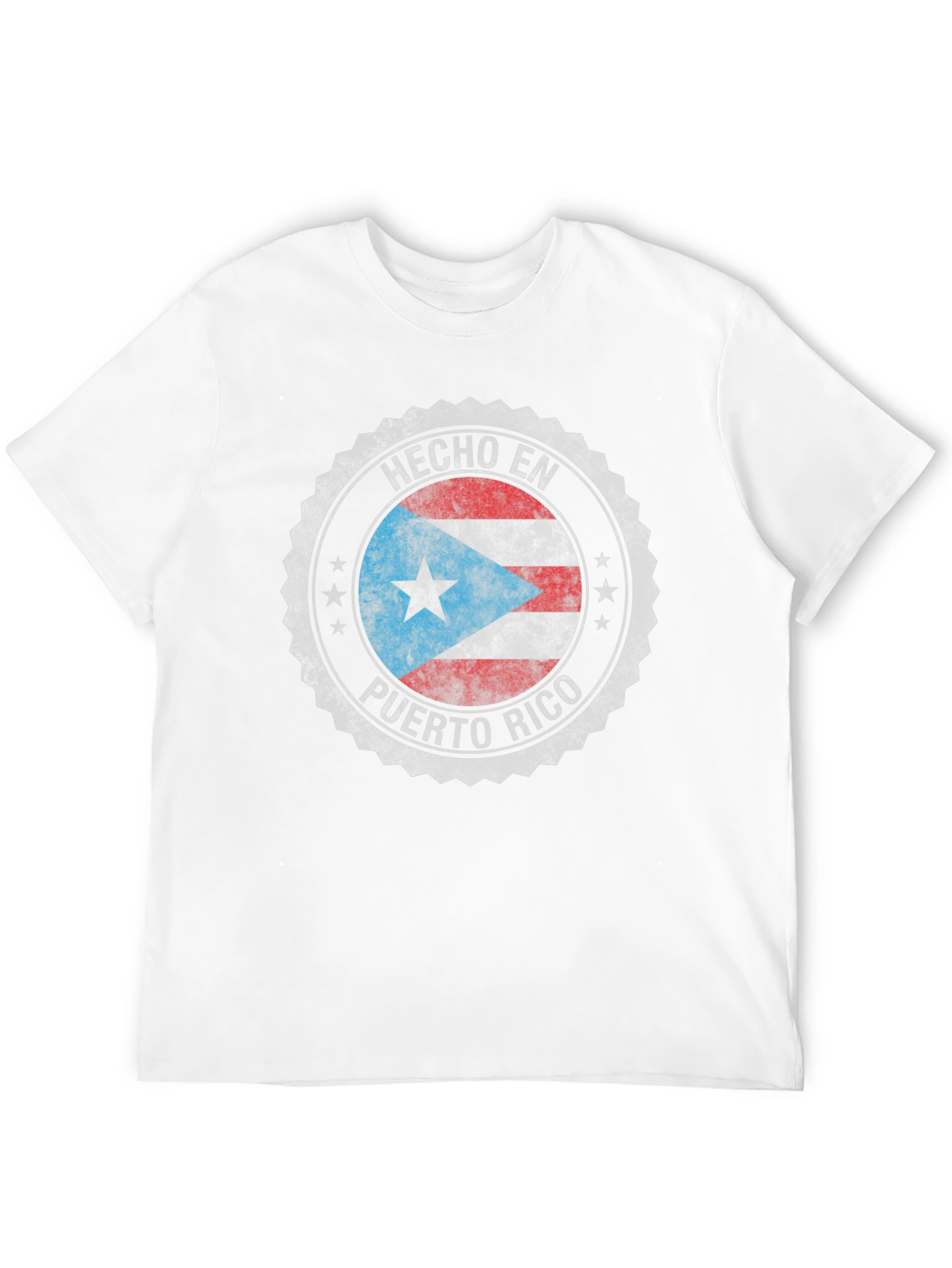 Hecho En Puerto Rico Black T-Shirt