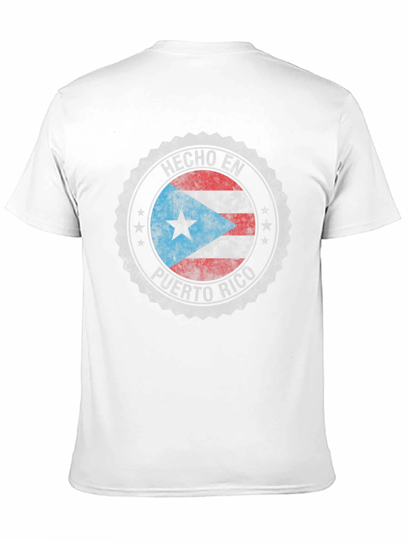 Hecho En Puerto Rico Black T-Shirt