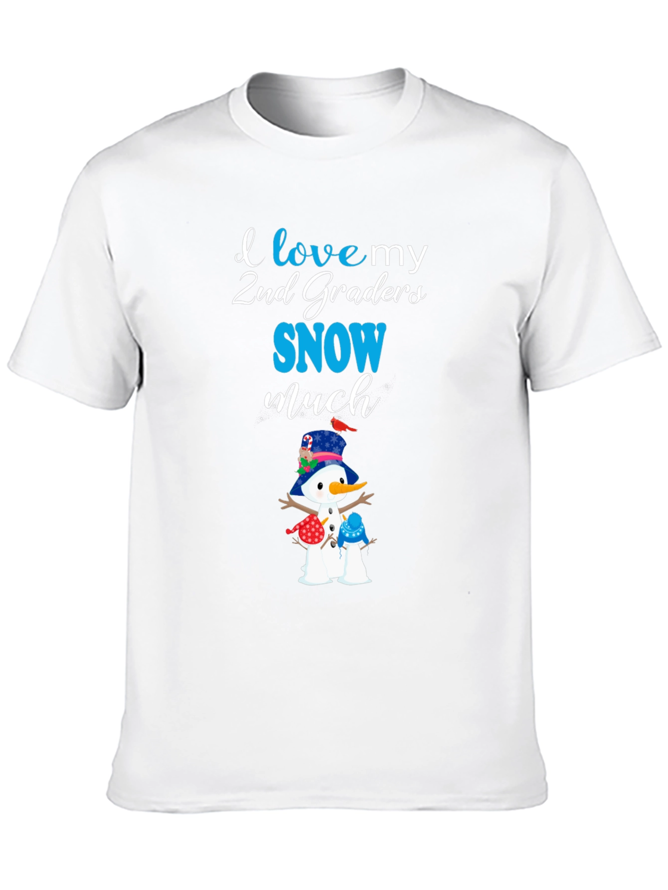 I Love My 2nd Graders Snow Much T-Shirt