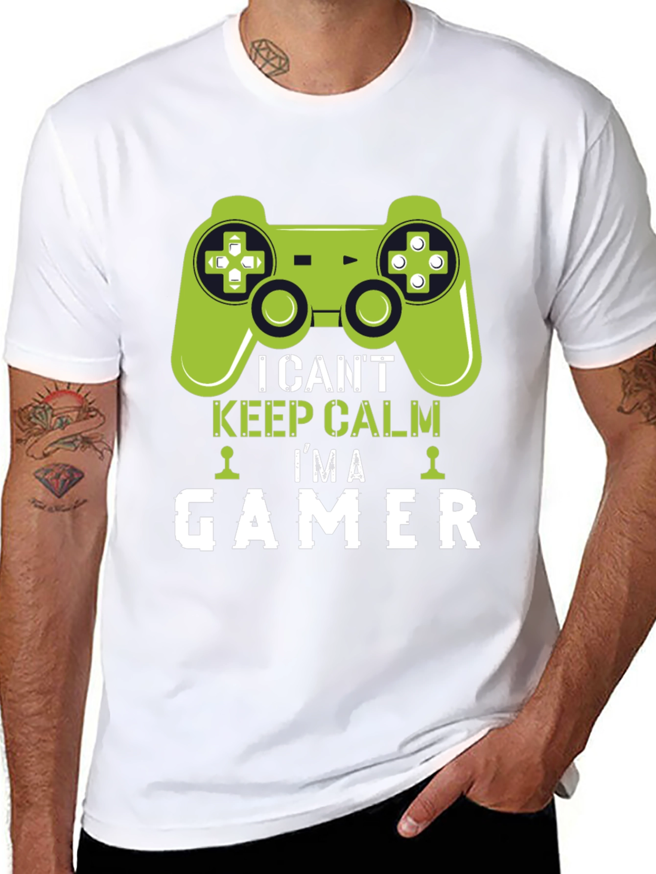 I Cant Keep Calm Im A Gamer T-Shirt