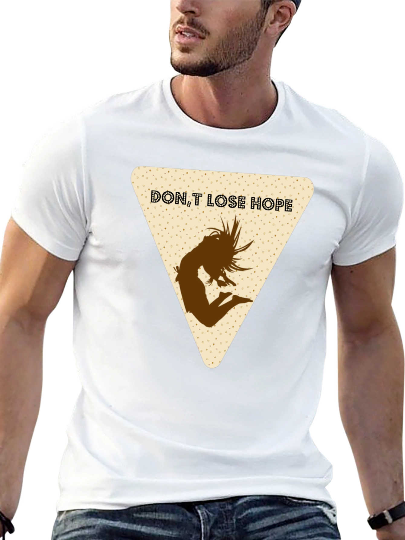 Dont Lose Hope Graphic Tee - Black
