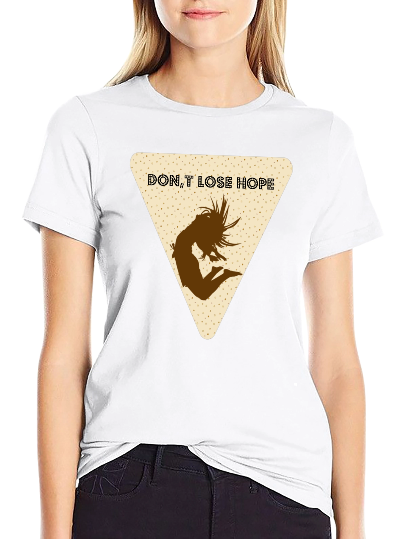 Dont Lose Hope Graphic Tee - Black