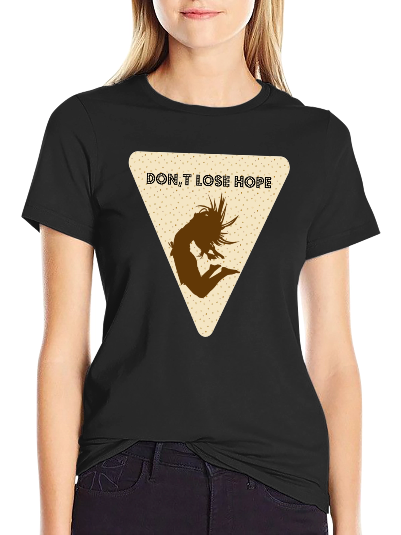 Dont Lose Hope Graphic Tee - Black