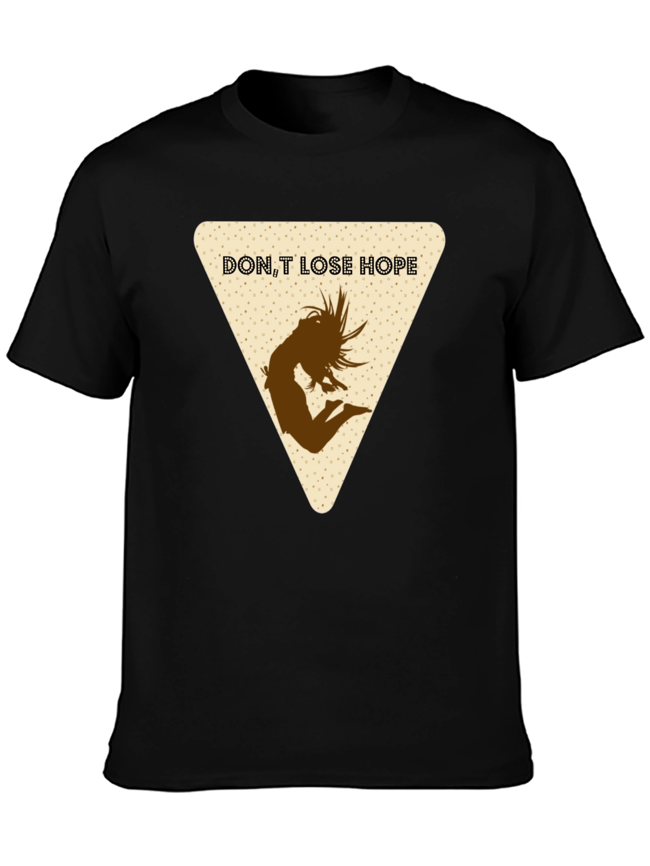 Dont Lose Hope Graphic Tee - Black