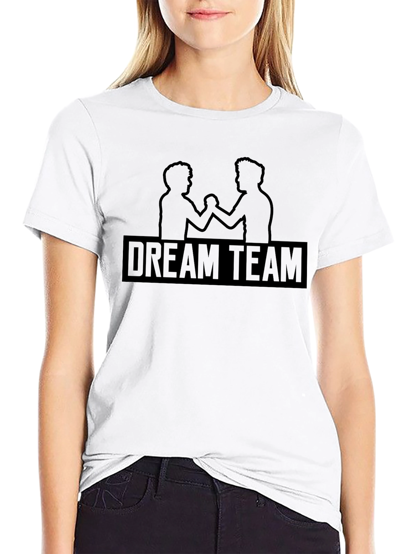 Dream Team Black Graphic T-Shirt
