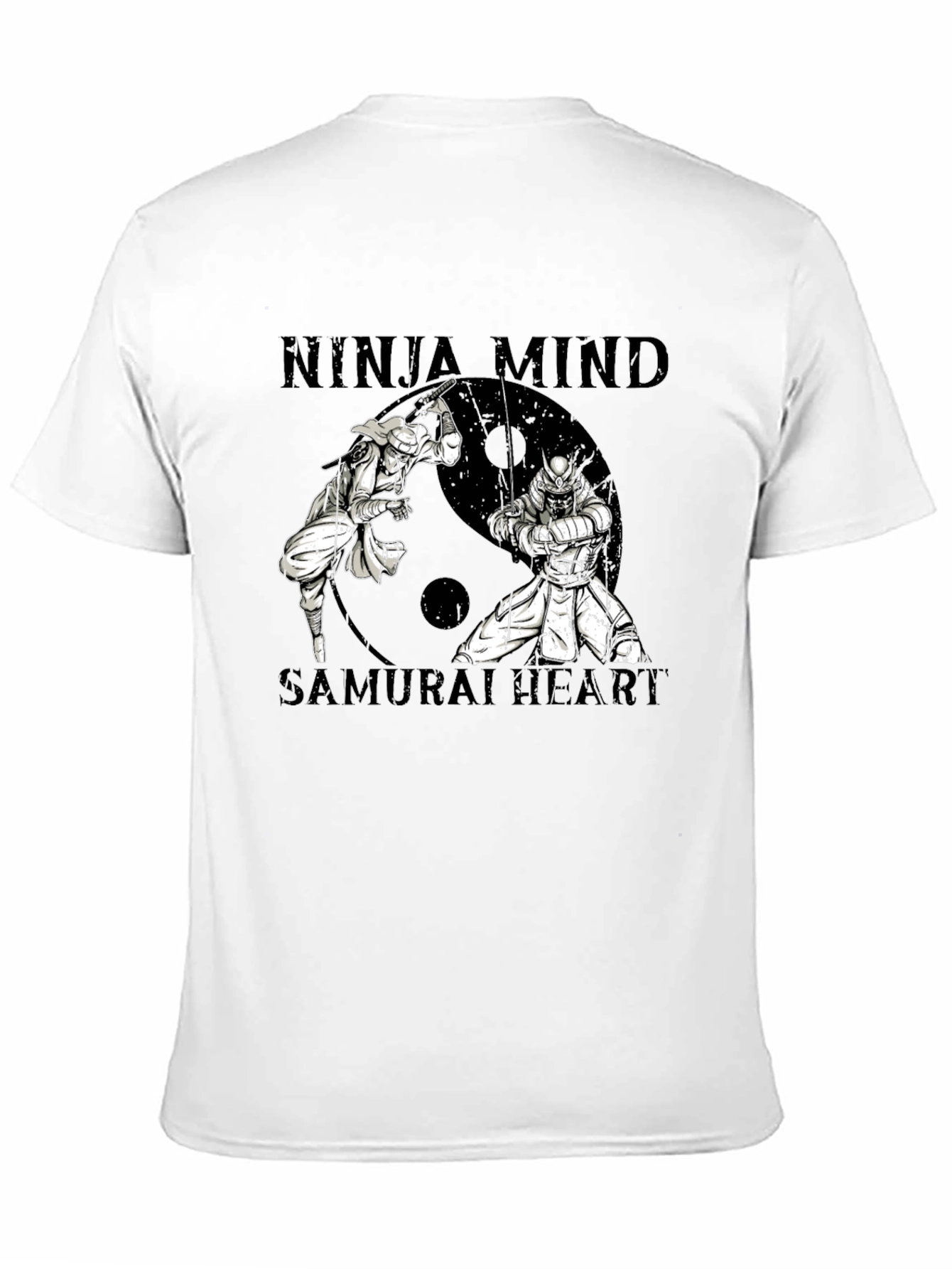 Ninja Mind Samurai Heart Graphic T-Shirt