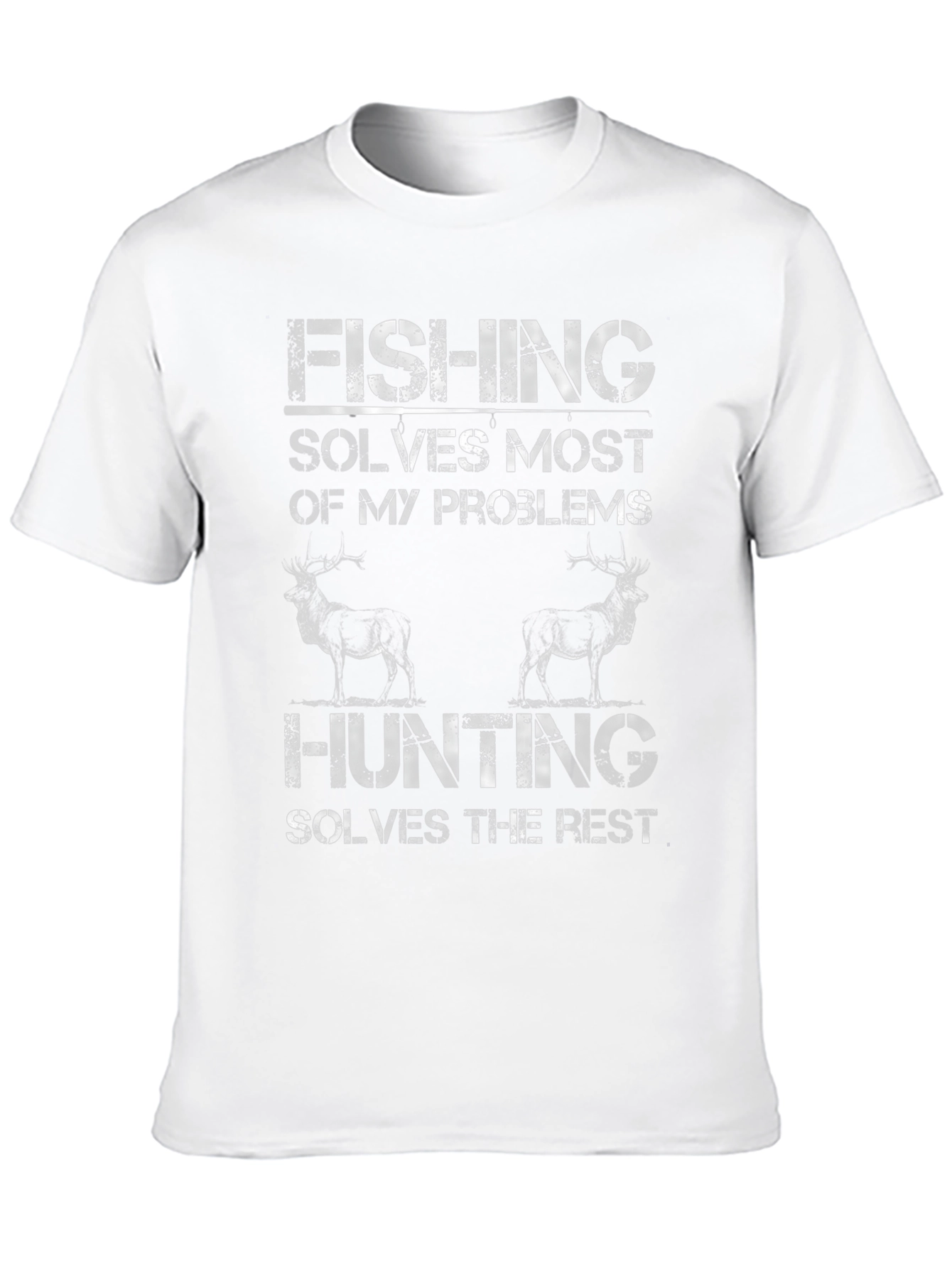 Fishing & Hunting Graphic T-Shirt