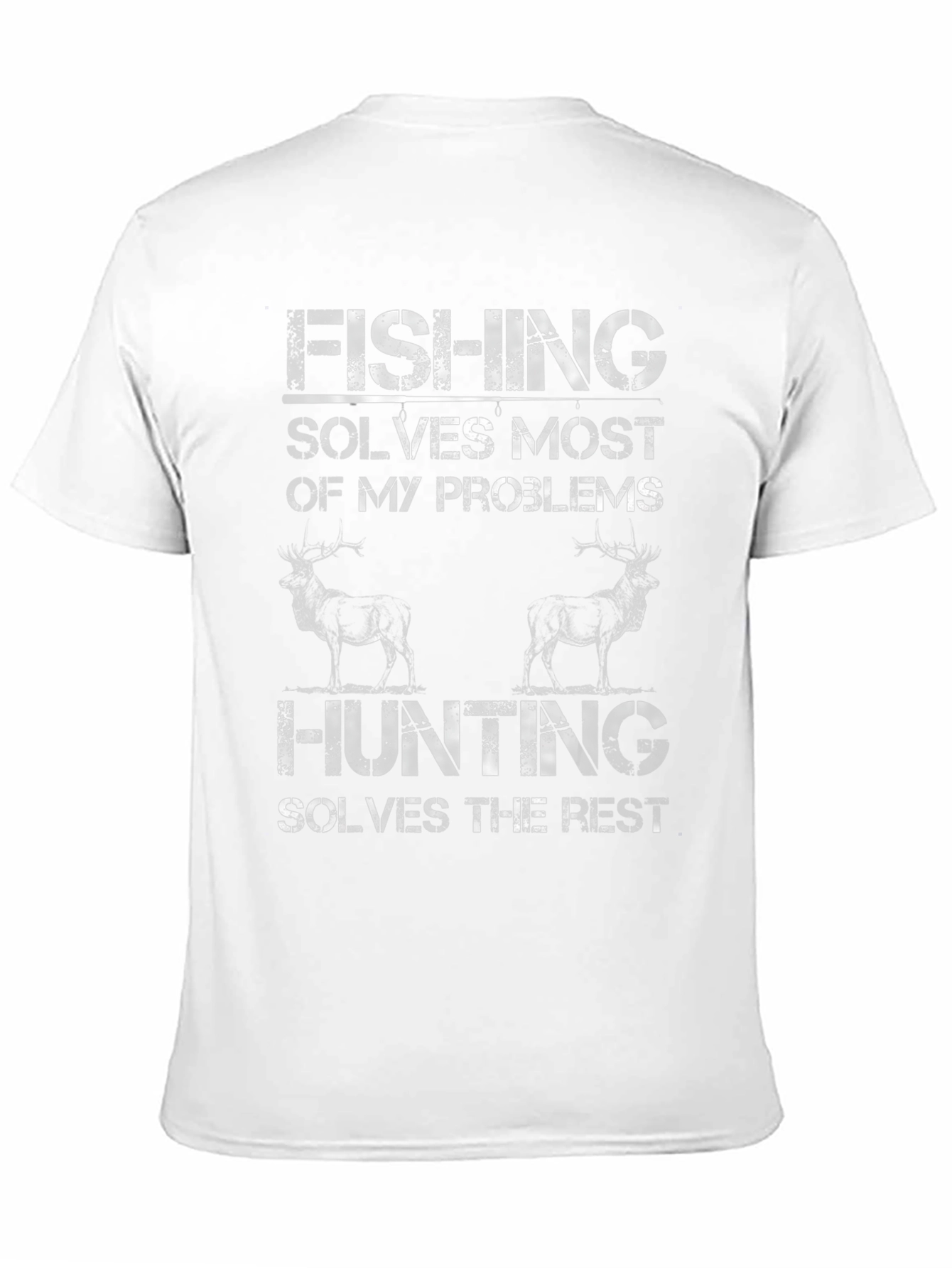 Fishing & Hunting Graphic T-Shirt