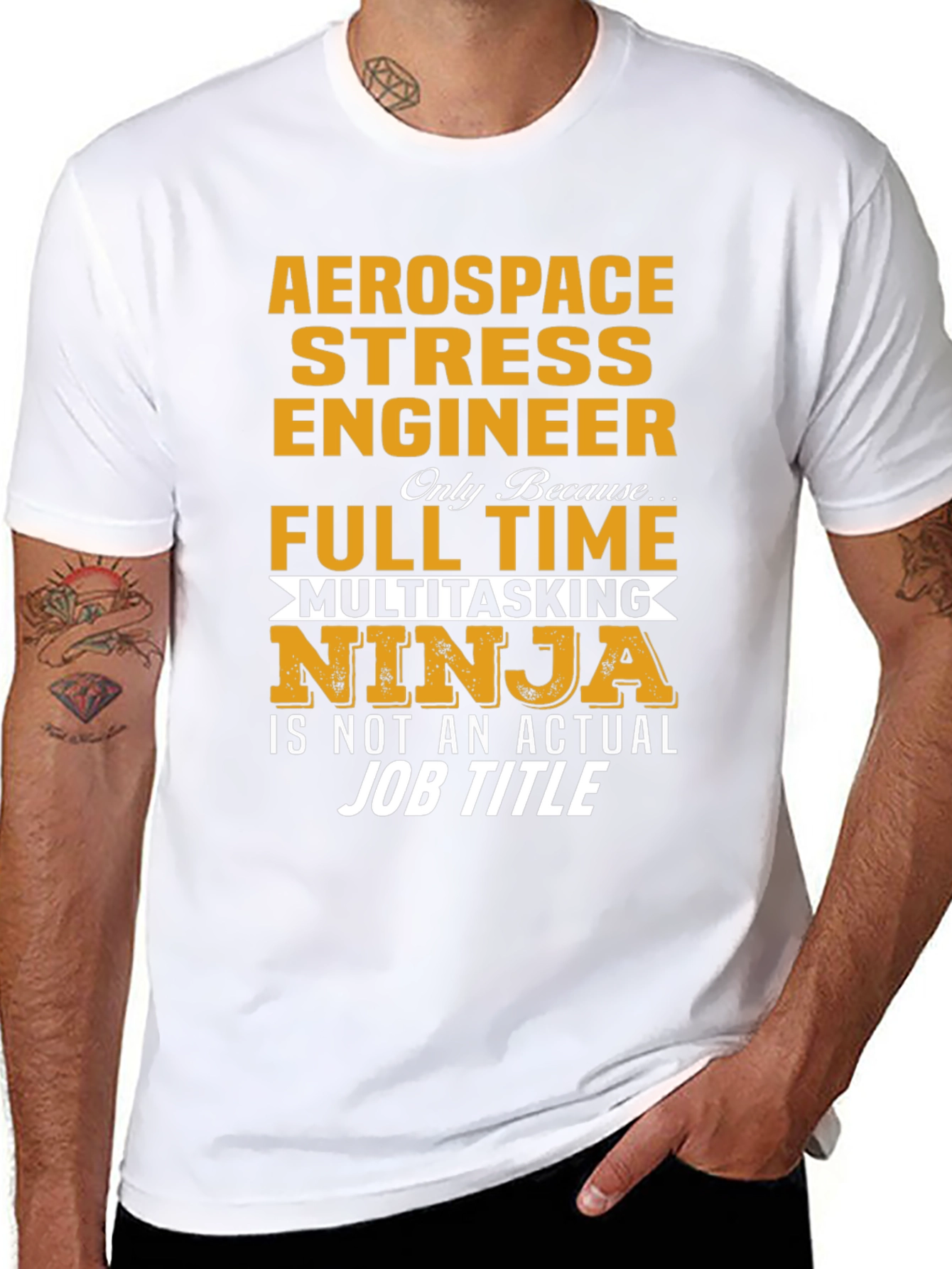 Aerospace Stress Engineer T-Shirt - Multitasking Ninja