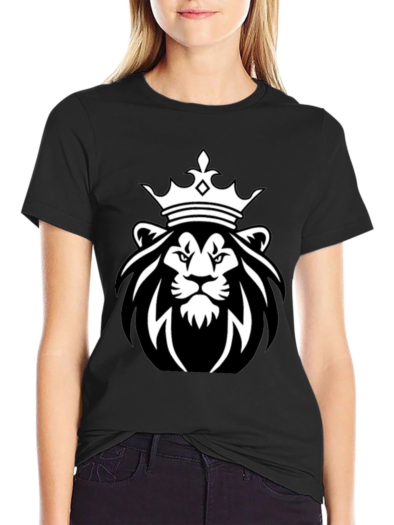 Lion King Graphic Tee - Black