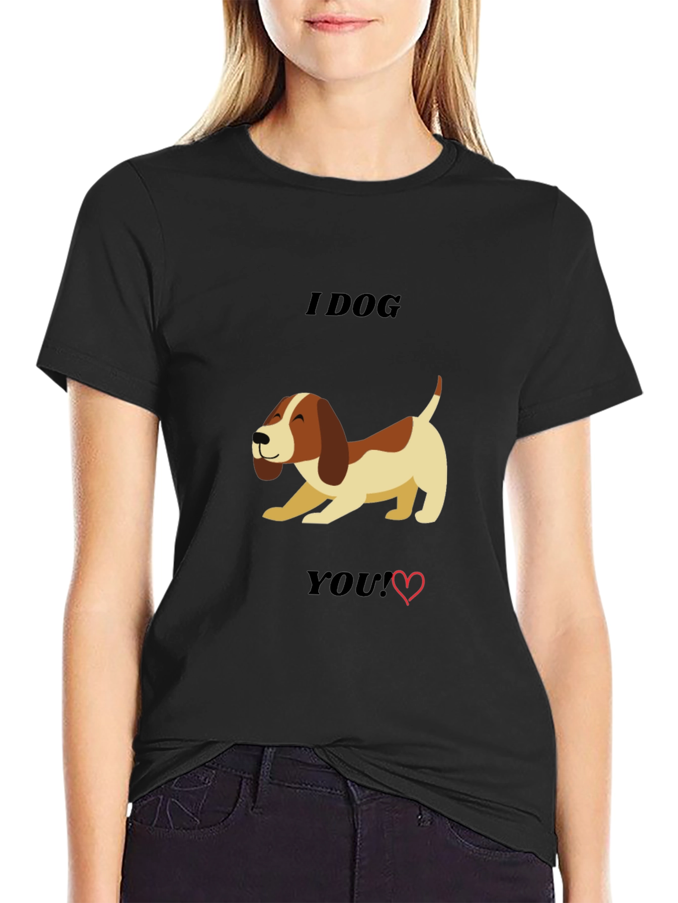 I Dog You T-Shirt - Cute Dog Lover Tee