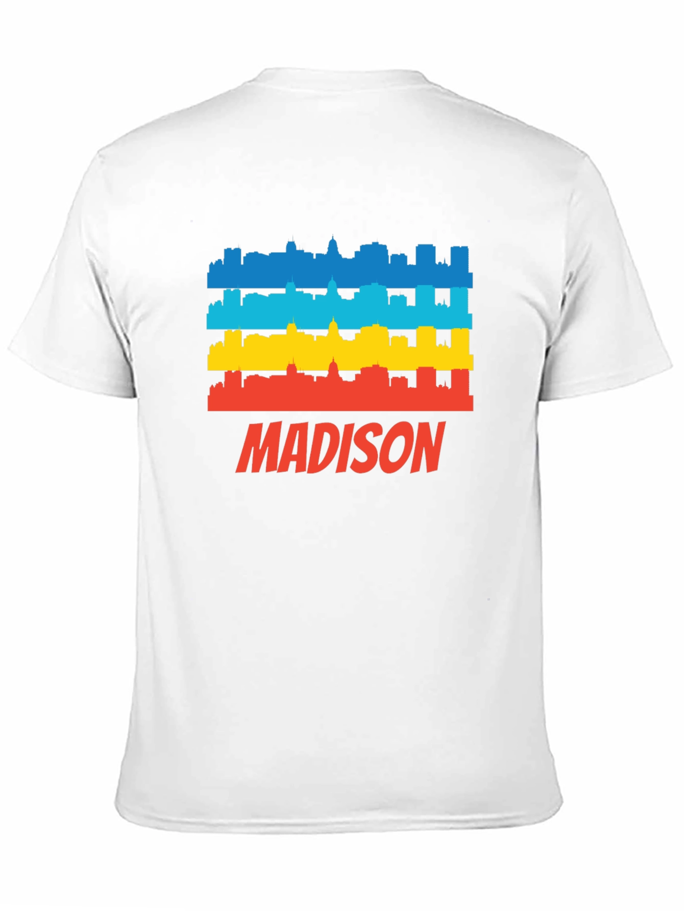 Madison Skyline Graphic Tee - Retro Style Shirt