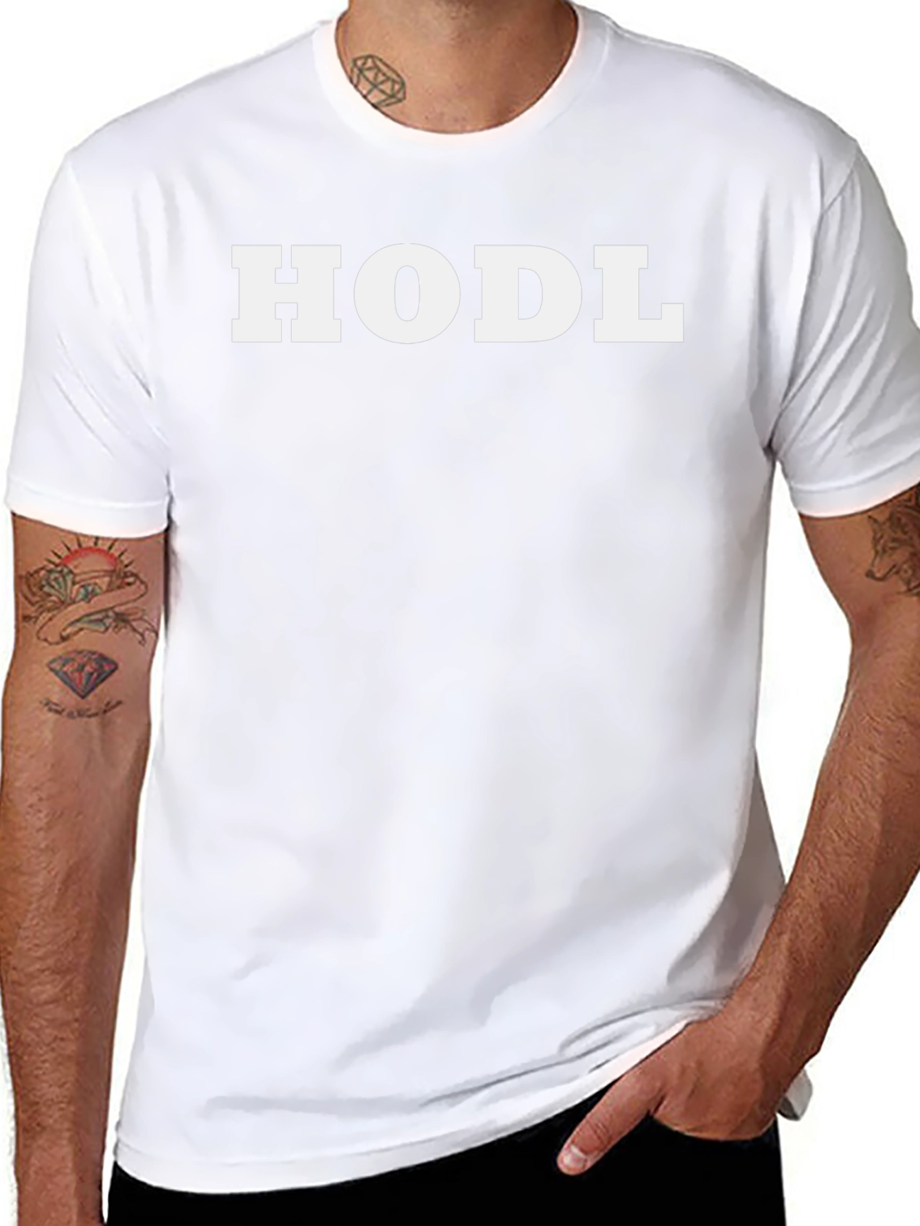 HODL Crypto T-Shirt - Black Short Sleeve