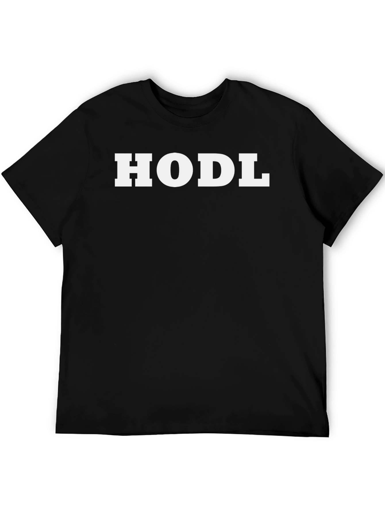 HODL Crypto T-Shirt - Black Short Sleeve