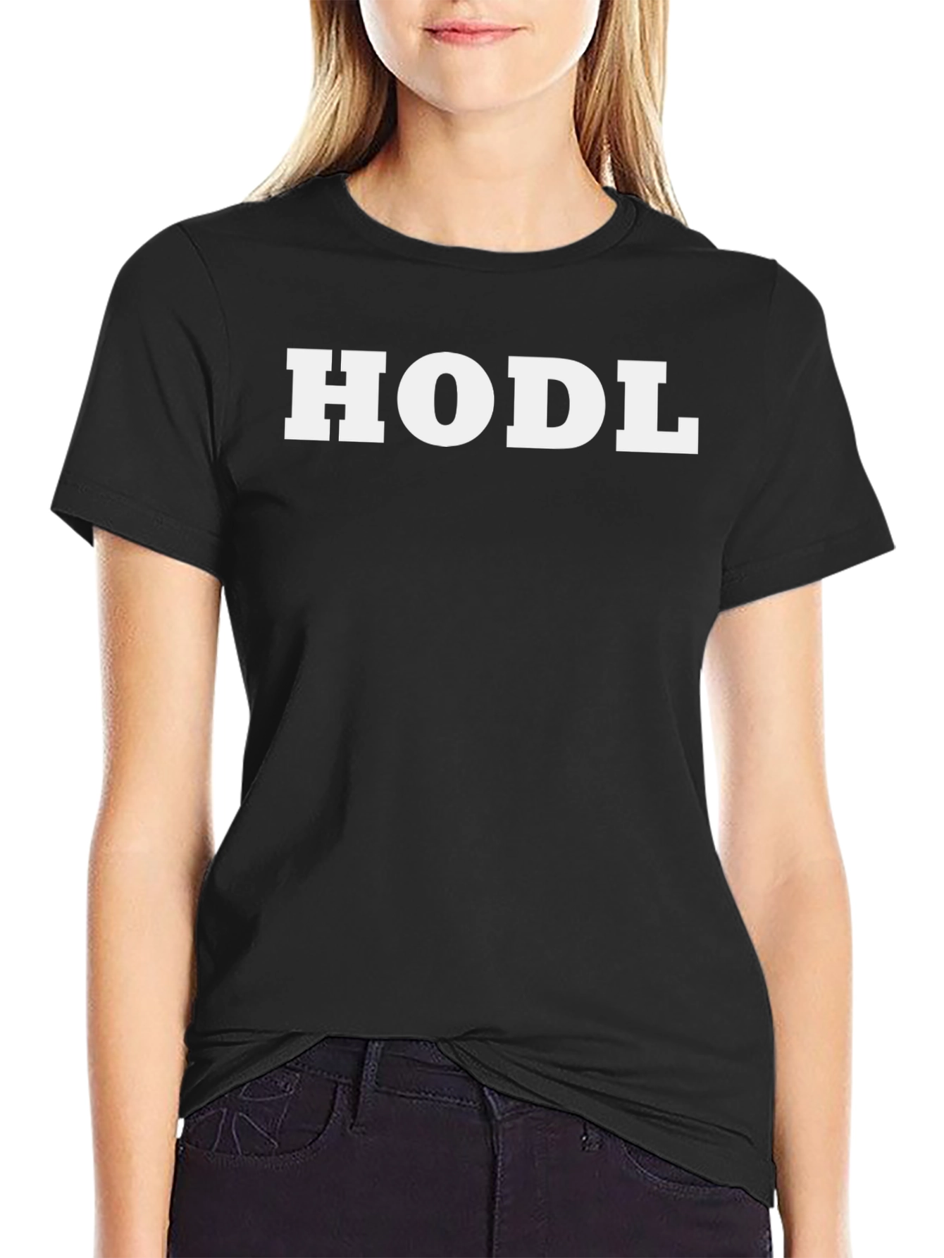 HODL Crypto T-Shirt - Black Short Sleeve