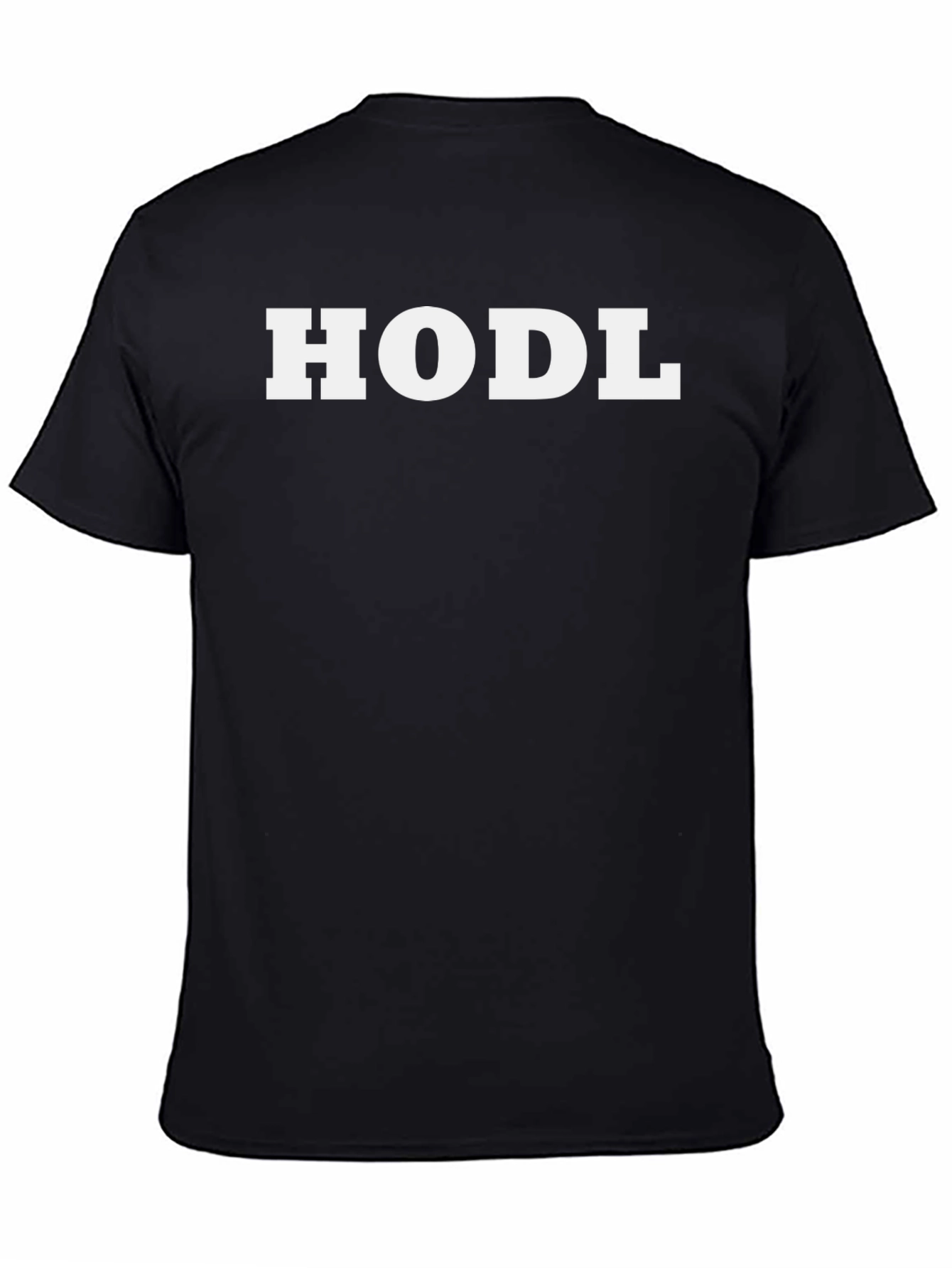 HODL Crypto T-Shirt - Black Short Sleeve