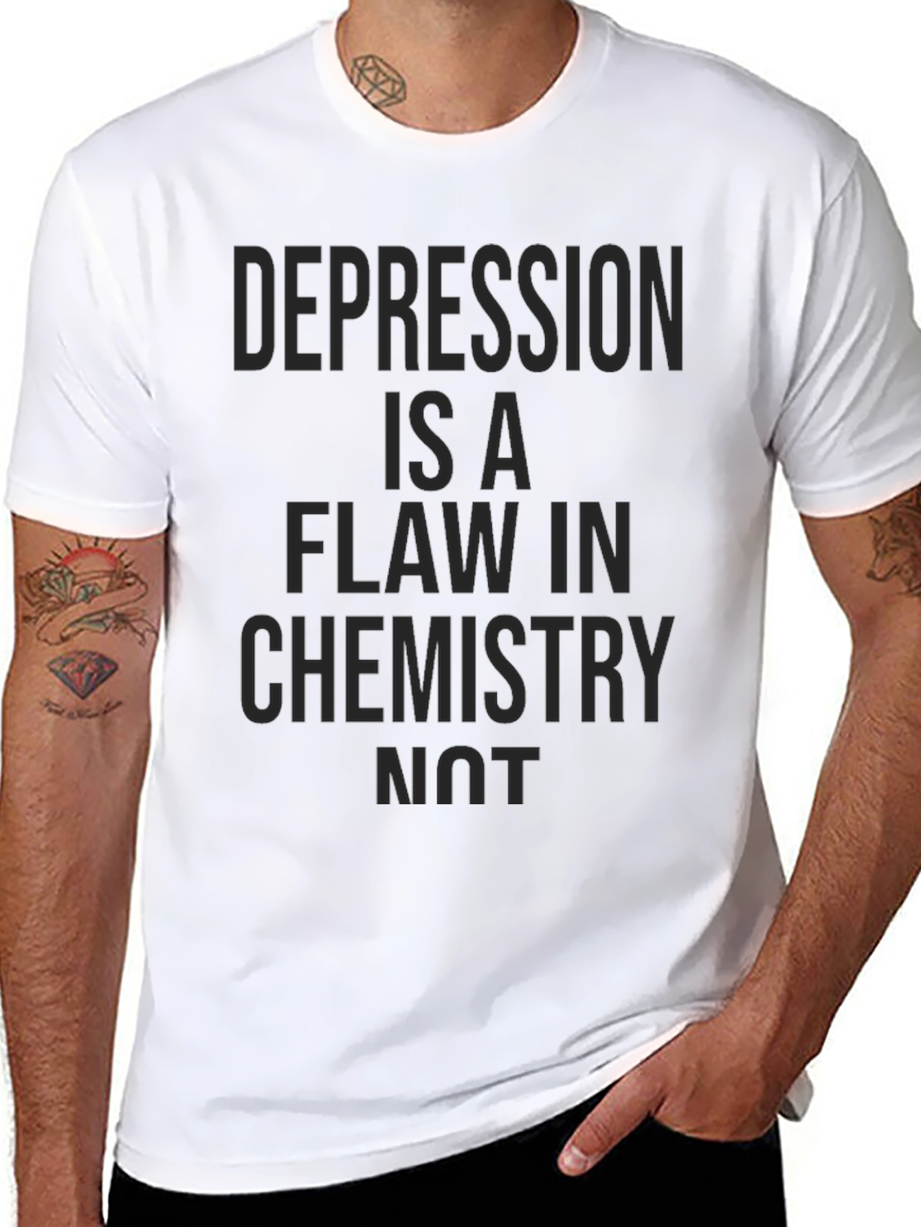 Depression Is A Flaw In Chemistry T-Shirt