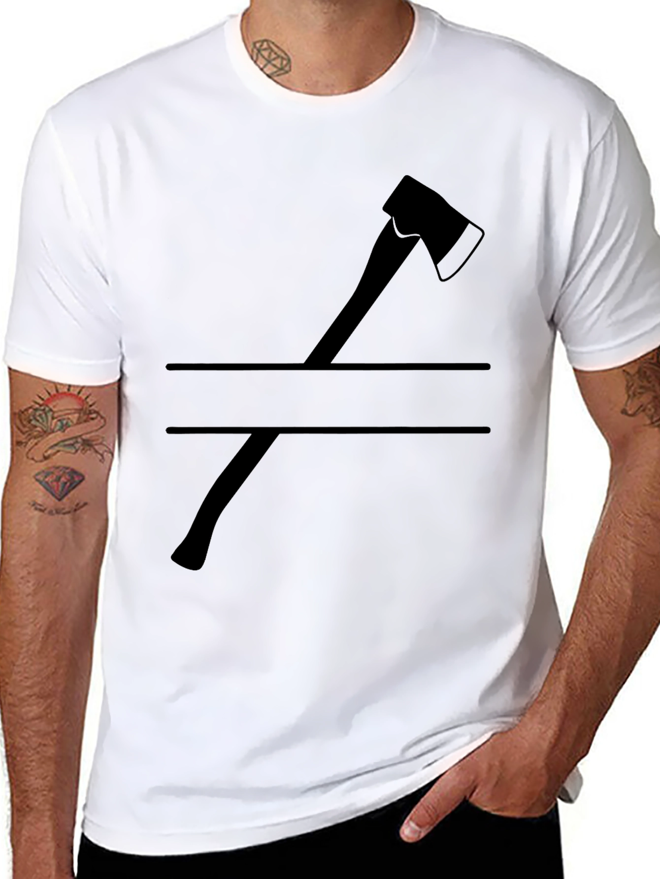 Axe Graphic Tee - Lumberjack Style