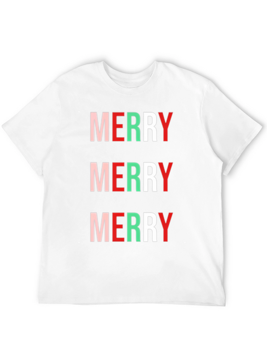 Merry Christmas T-Shirt Festive Holiday Tee