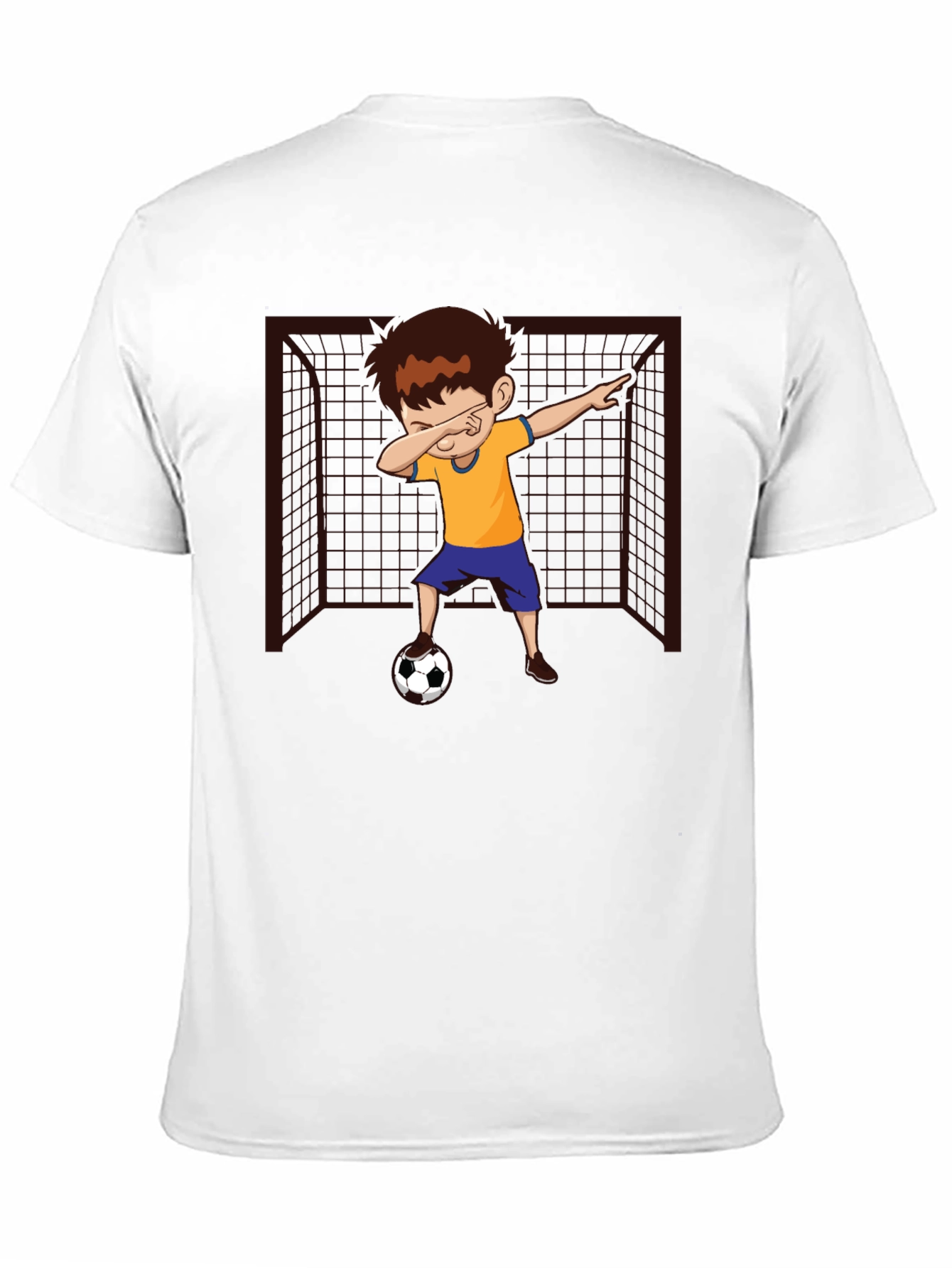 Soccer Dab Boy Graphic T-Shirt