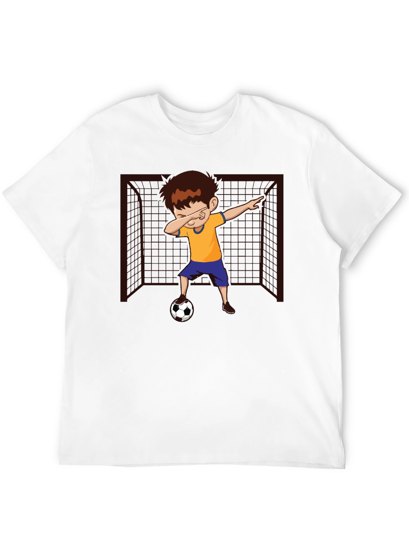 Soccer Dab Boy Graphic T-Shirt